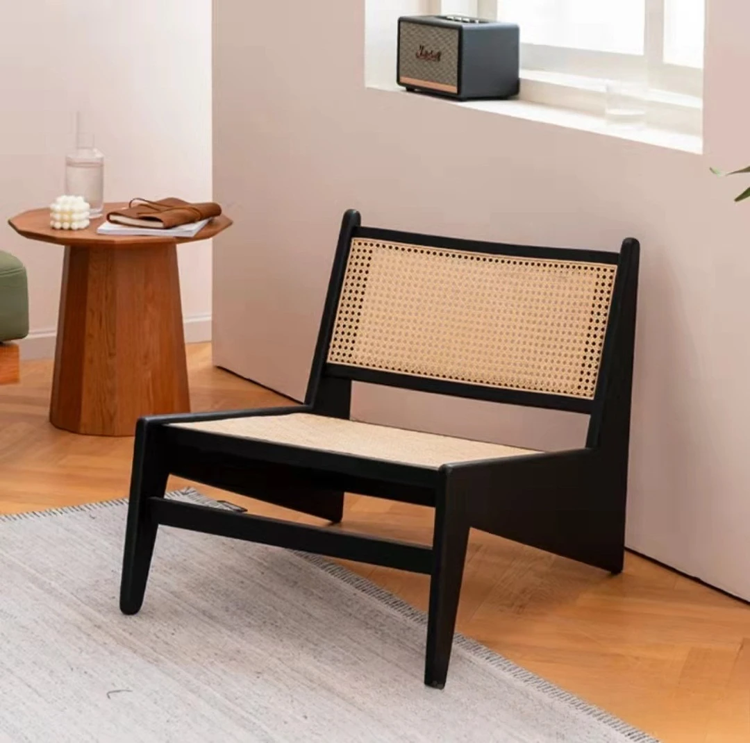 

New Japanese Recliner Nordic Homestay Leisure Rattan Balcony Sofa Lazy Single Sofa