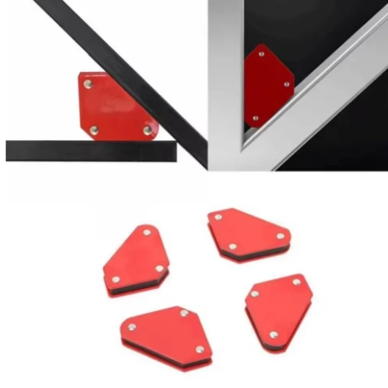 Mini Magnetic Welding Holder Set Triangle Welding Positioner Fixed Angle Soldering Locator Tools 45°/90°/135°