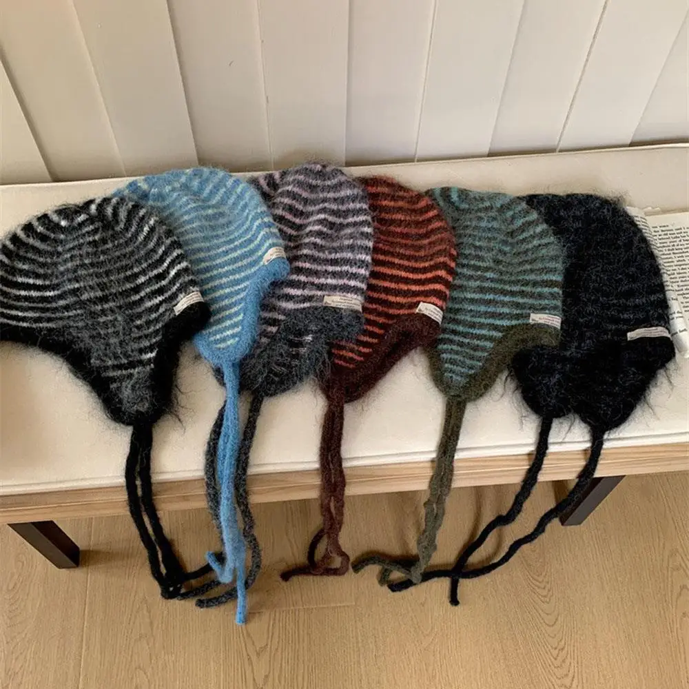 chapeu-feminino-de-renda-moda-chapeu-de-malha-feminino-outono-inverno-gorros-senhoras-colorido-earflap-bone-feminino-artesanal-borlas-gorro-chapeu