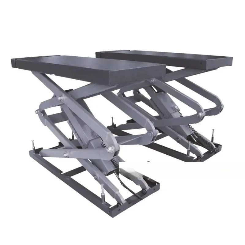 Car Hoist   3.5T Auto Lifter   in Ground Scissor Lift Car Elevator
