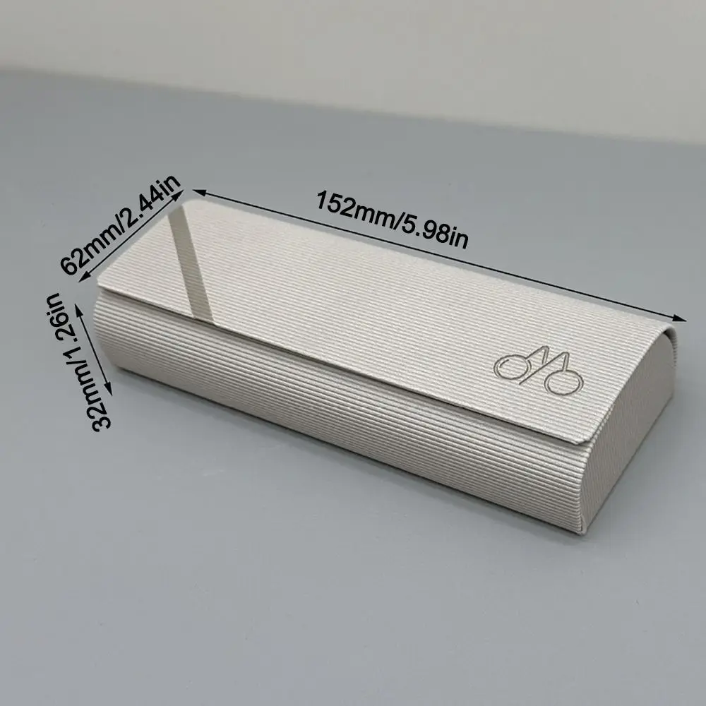 بو الجلود نظارات صناديق حامل الإبداعية متعددة الوظائف قلم الحواجب صندوق الإجهاد المقاومة قصر النظر نظارات حالة الرجال النساء #6