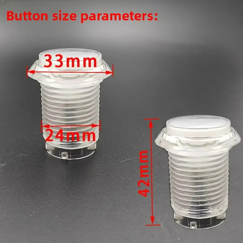 Round Push Button with Light Micro Switch for Arcade Coin Operated Cow Pinball Game Machine Coin Operated Games