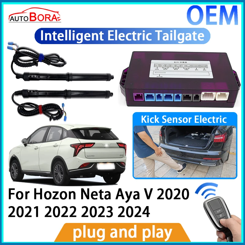 

ZhuCamX Intelligent Electric Tailgate Automatic Lifting Kit Remote Control Opener Trunk for Hozon Neta Aya V 2020~2024