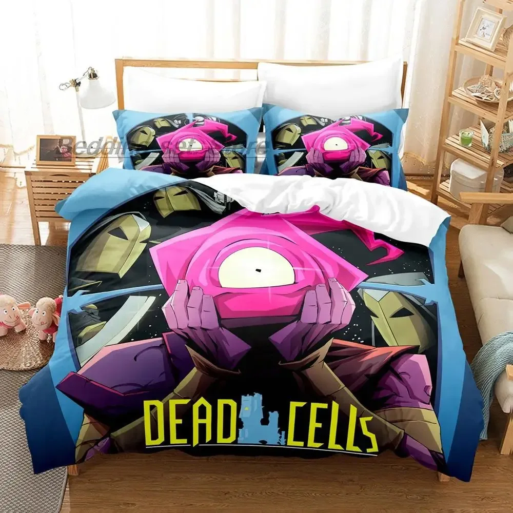 

Dead Cell Bedding Set Single Twin Full Queen King Size Bed Set Aldult Kid Bedroom Duvetcover Sets 3D Print Game Anime 2022