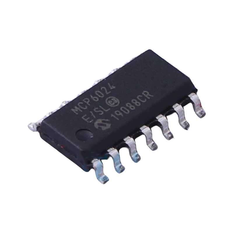 5-50pcs  MCP6024-E/SL  MCP6024T-E/SL  MCP6024  SOIC14  Operational Amplifier  100%New And Original