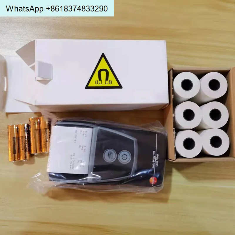 340 Flue Gas Analyzer Infrared Printer Printing Paper 350 Filter Element, Adapter, Battery