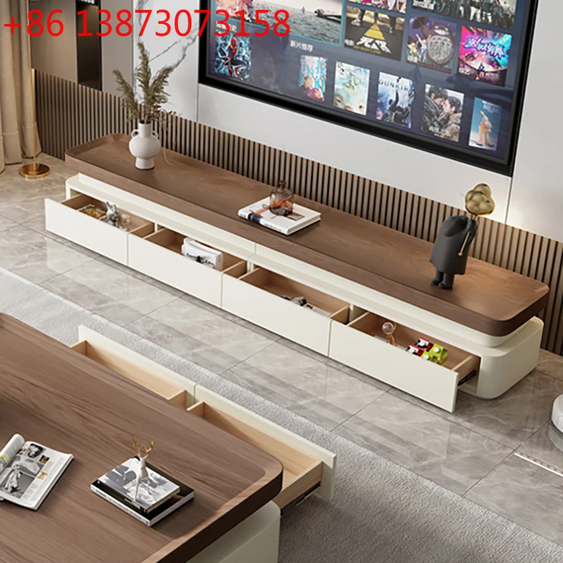 glamour Storage Tv Stands Drawers Nordic Cream Style Design Tv Cabinet Modern Luxury Mueble Tv Salon Living Room Furniture