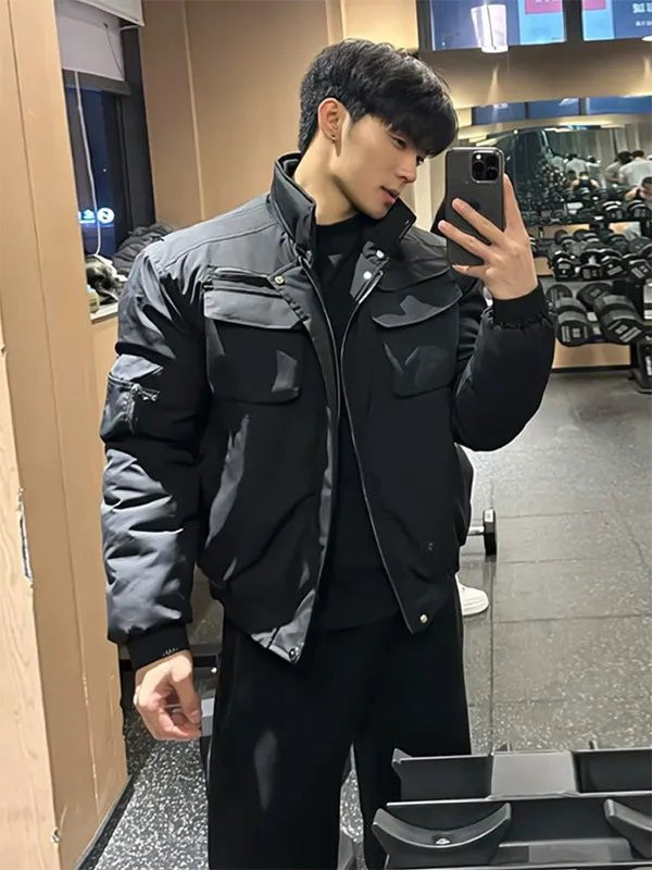 

Американская легкая кавалерийская летная куртка из хлопка, модная брендовая мужская утепленная зимняя куртка большого размера