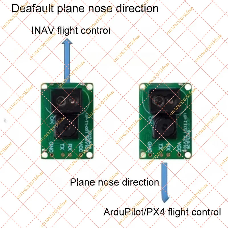 Optical Flow Ranging Sensor Module 50Hz 115200 Baud Horizontal Vertical Positioning for UAV RC Drone