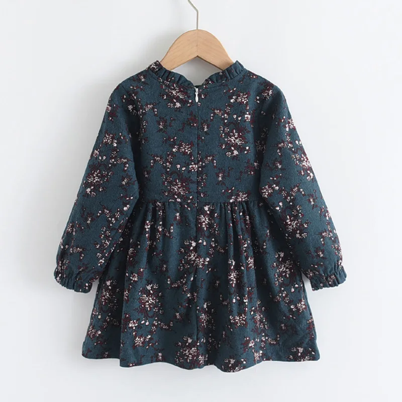Bär Führer Neue Herbst Mädchen Kleid Frühling Kinder Prinzessin Kleid Casual Blumen Kostüme Kinder Kleidung Blumen Kleider 2-8 Jahre – Detail 10