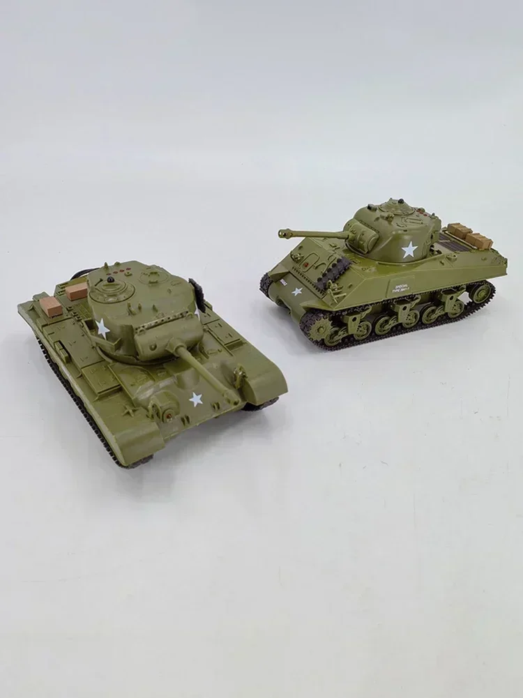 Rc Tank 1/30 Henglong Sherman Vs Pershing Infrared Battle Tanks 2.4ghz Rc Battling Panzer Remote Control Us Model Toys Xmas Gift