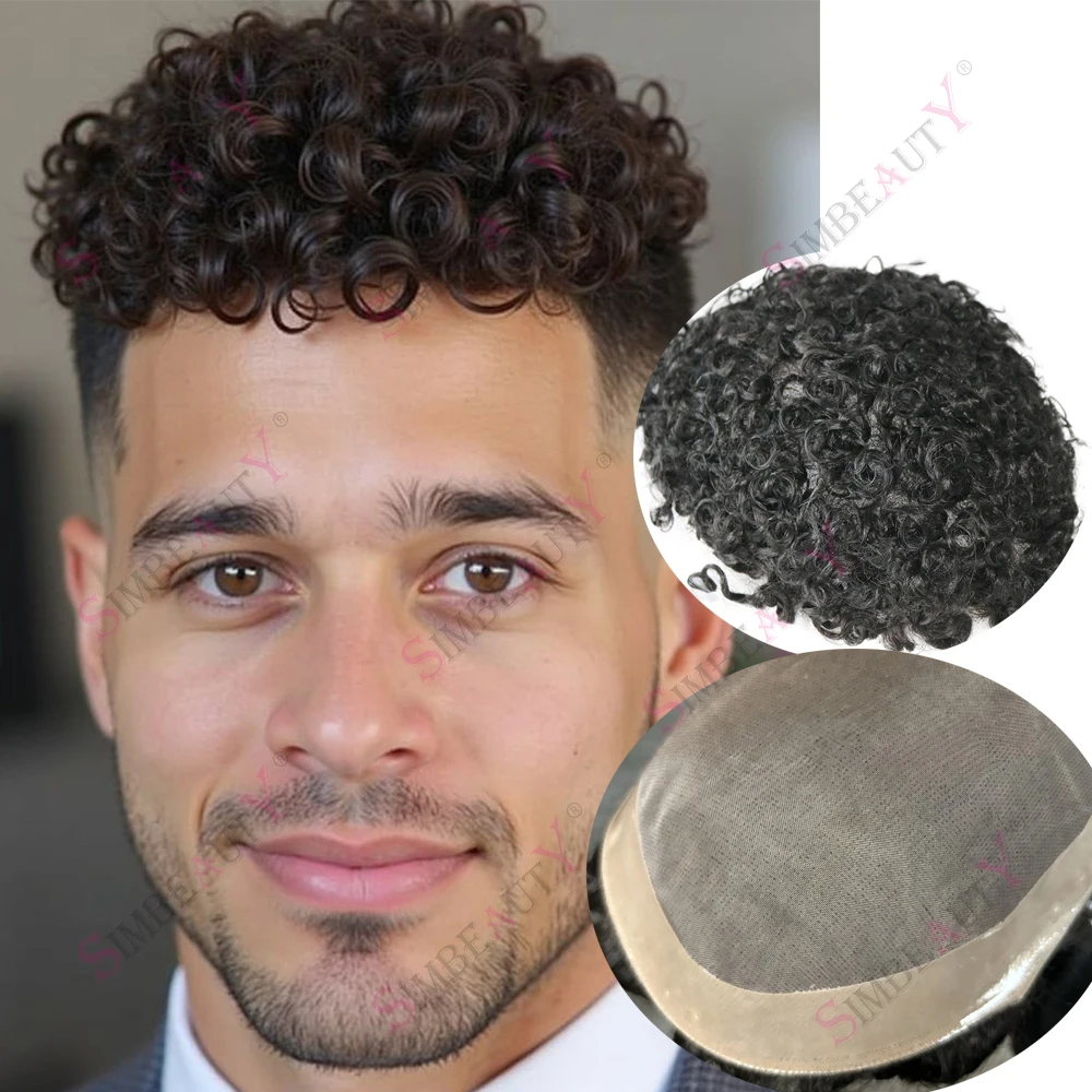 Afro Men's Human Ha… - image