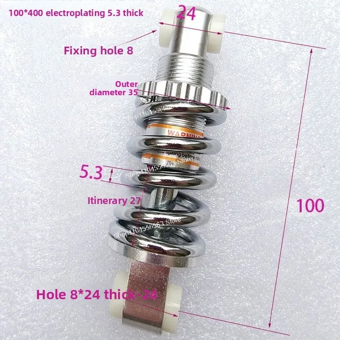 Mini Moped Scooter Shock Absorber, 400lb 1500lb Rear Spring Upgrade Kit