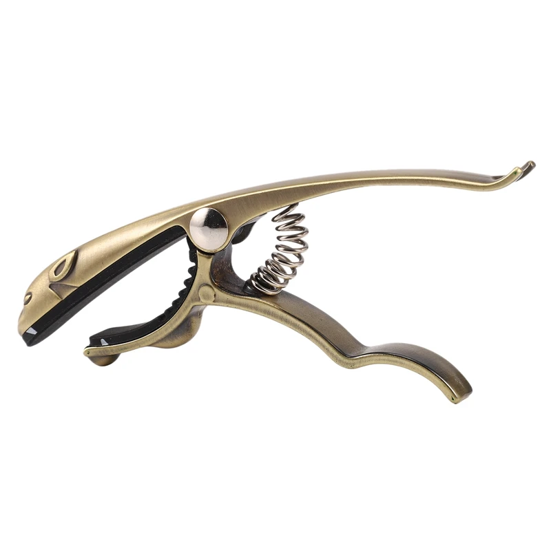 Leopard Style 6 String Guitar Capo For Electric Acoustic Guitar Accessories