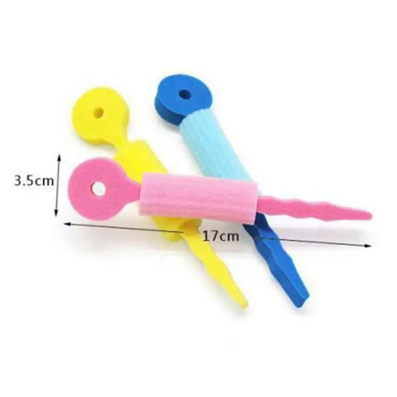AA81-24 PCS Hair Care Foam Rollers Magic Sponge Soft Hair Curler Hair Styling Hair Roll Rollers DIY Tools For Women