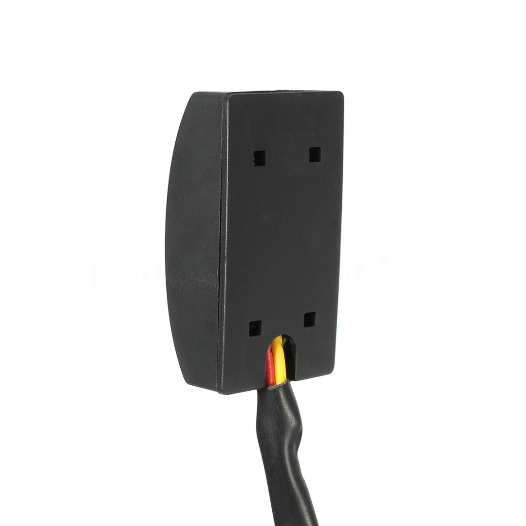 12V/200mA Car DIY Paste Type Push Button ON/OFF Latching Switch LED Light