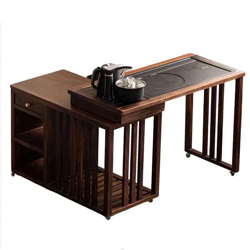 

Rotatable chair combination coffee table