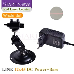 Set 12*45 635nm 10mw 5V Line Type Laser Red Locator For Woodworking CNC Cutting Engraving Laser Marker Alignment Pointer