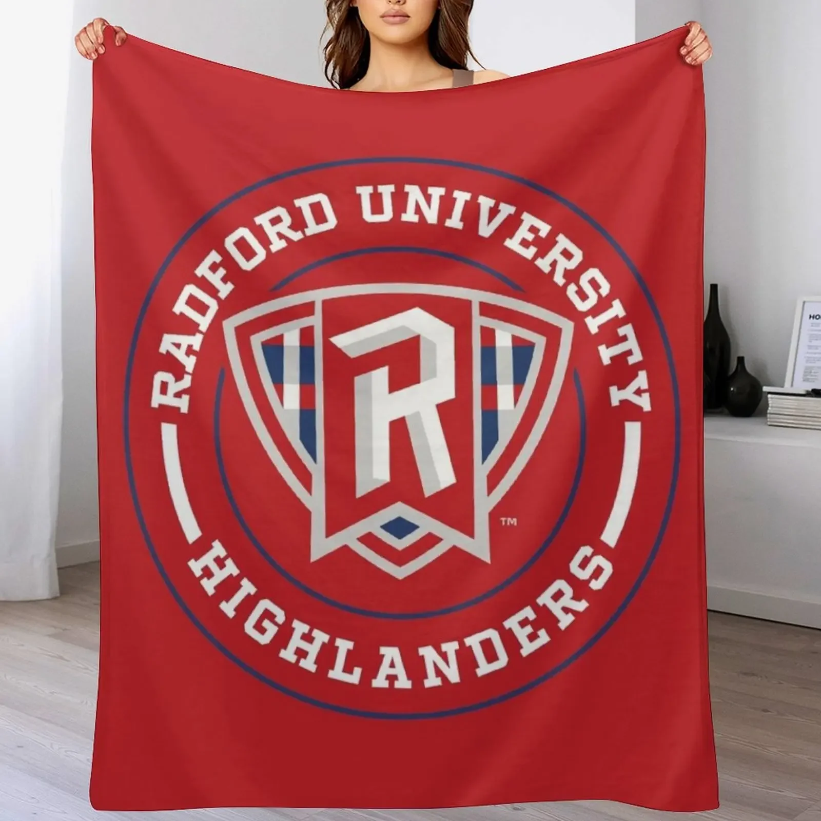 Radford - Circle Throw Blanket Luxury St Hair Warm Blankets