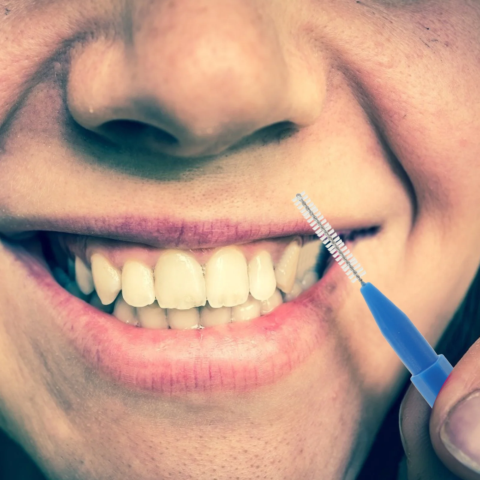 60 قطعة من فرش الأسنان بين الأسنان المعبأة لتنظيف الأسنان بشكل فعال، مجموعة العناية بالفم المحمولة مناسبة للسفر المنزلي والمكتب #2