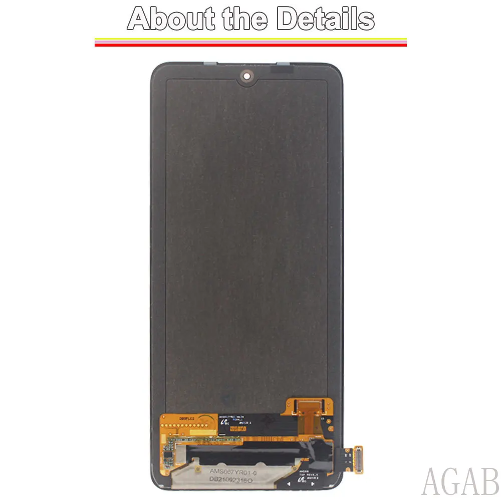 Premium AMOLED LCD for Redmi Note 11 Pro LCD Display Touch Screen Fully Assembled for Redmi Note 11 Pro 4G 2201116TG Phone LCD