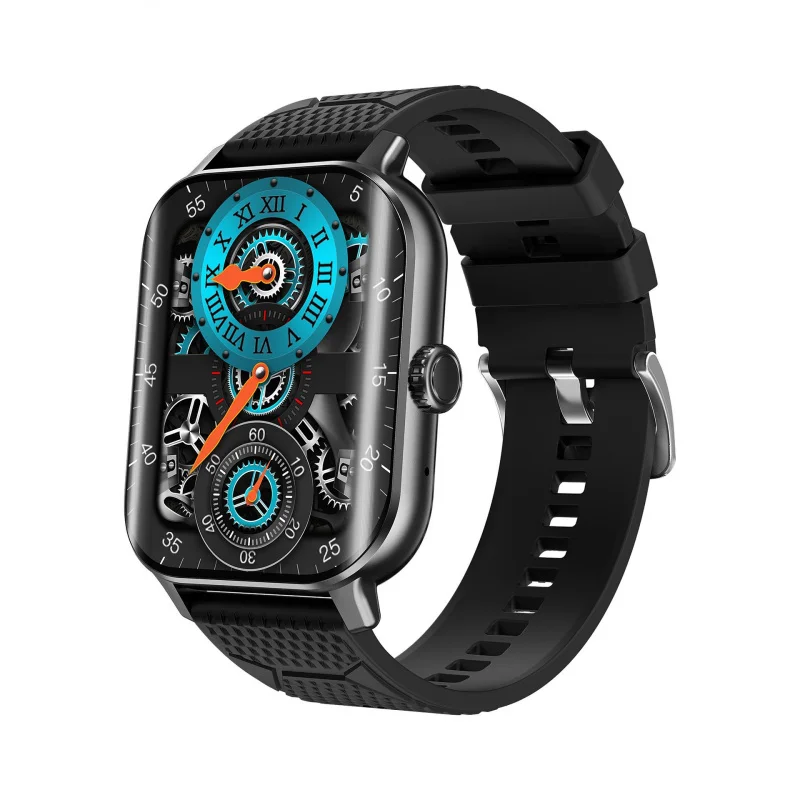 Reloj inteligente newf12, pantalla curva 2,02 con codificador, música de calingailanguage