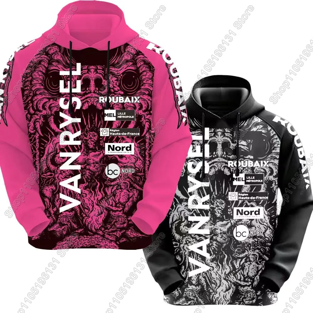 

Толстовка с капюшоном Van Rysel - Roubaix 2026, мужская повседневная толстовка, осенние толстовки, одежда для велоспорта, уличная одежда, спортивная одежда