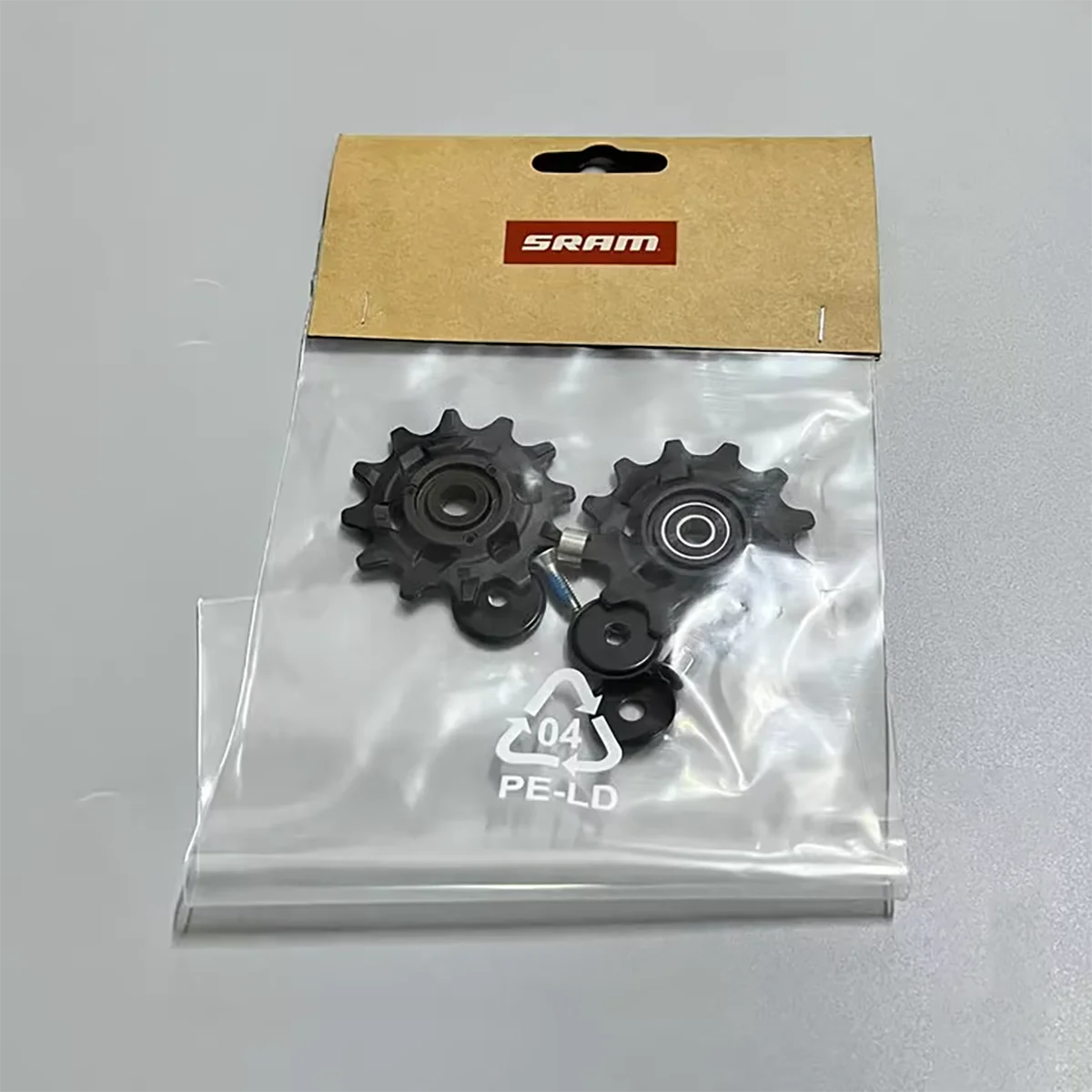 SRAM  REAR DERAILLEUR PULLEY KIT APEX XPLR AXS (INCLUDES 12T STEEL BEARING UPPER AND 12T BUSHING LOWER PULLEY  11.7518.105.000