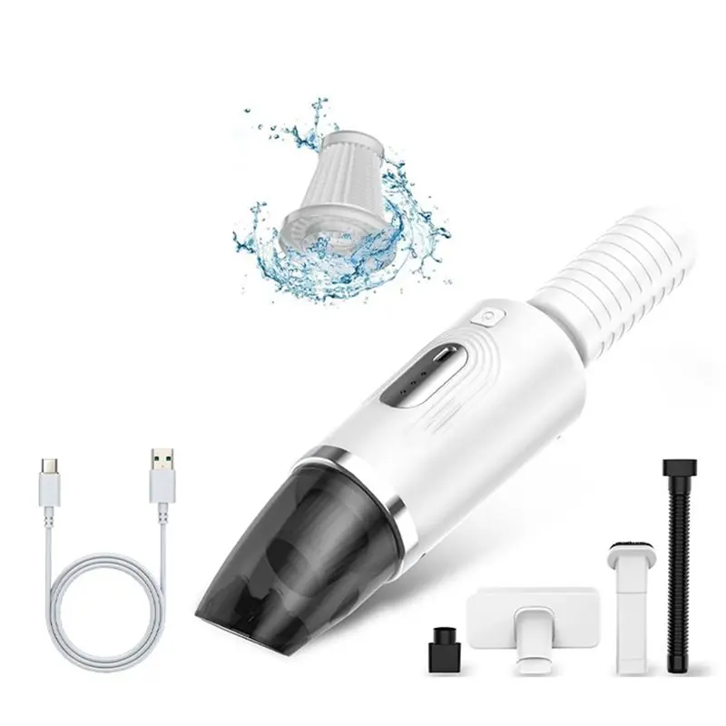 

A19Q-Car Vacuum Cleaner, Large Suction Household Wireless Handheld High-Power Blowing And Suction Desktop Dust Collector