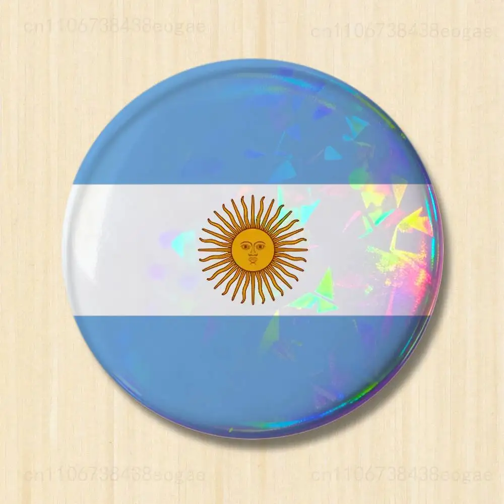 F-Football Art A-Argentina Badge Creative patterns Brooch for Bag Clothes Hat Decor Jewelry Accessories Gifts