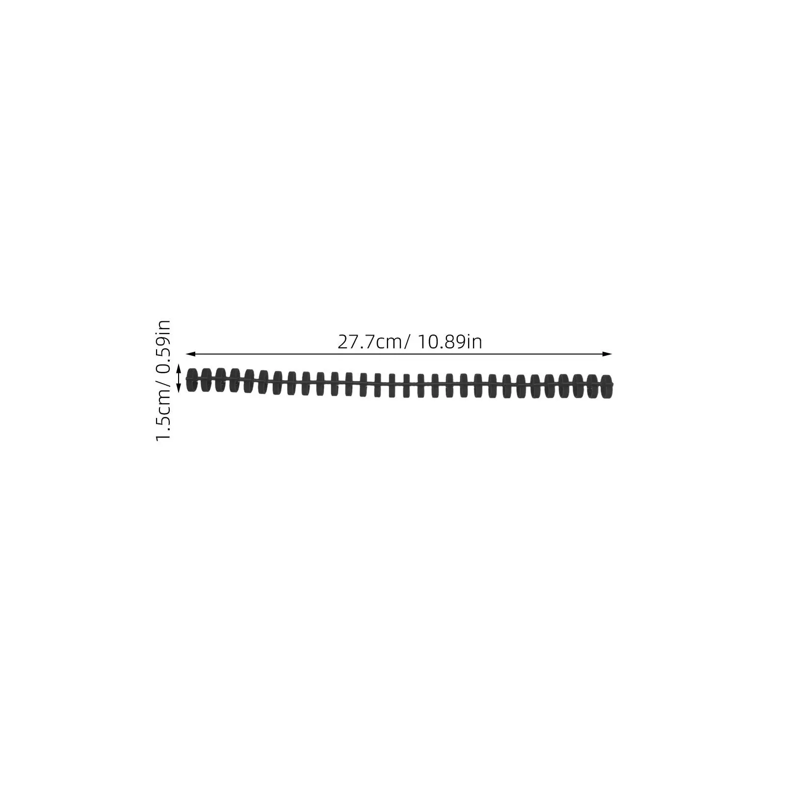 20Pcs Plastic Binding Coils 30 Hole Round Design Loose Leaf Notebook Rings for DIY School Office Report Binding Supplies view 5