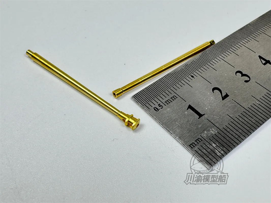 1/72 Schaal Metalen Vat Snuitrem voor Trumpeter 07225 M4A3E8 Tank Model Kits CYT284