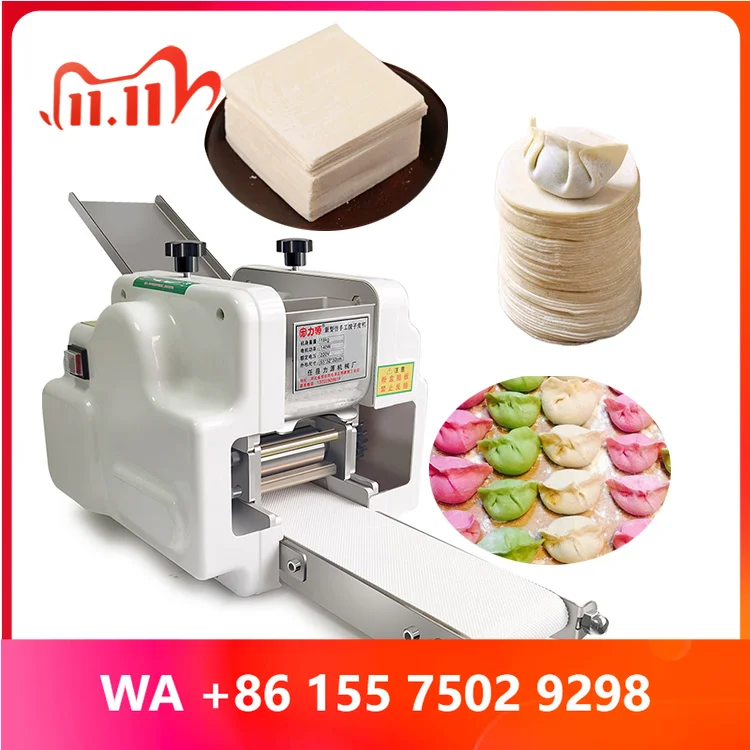 Commercial ize Wonton Gyoza Pastry Sheet Jiaozi Making hine Raioli Dumpling Wrapper hine
