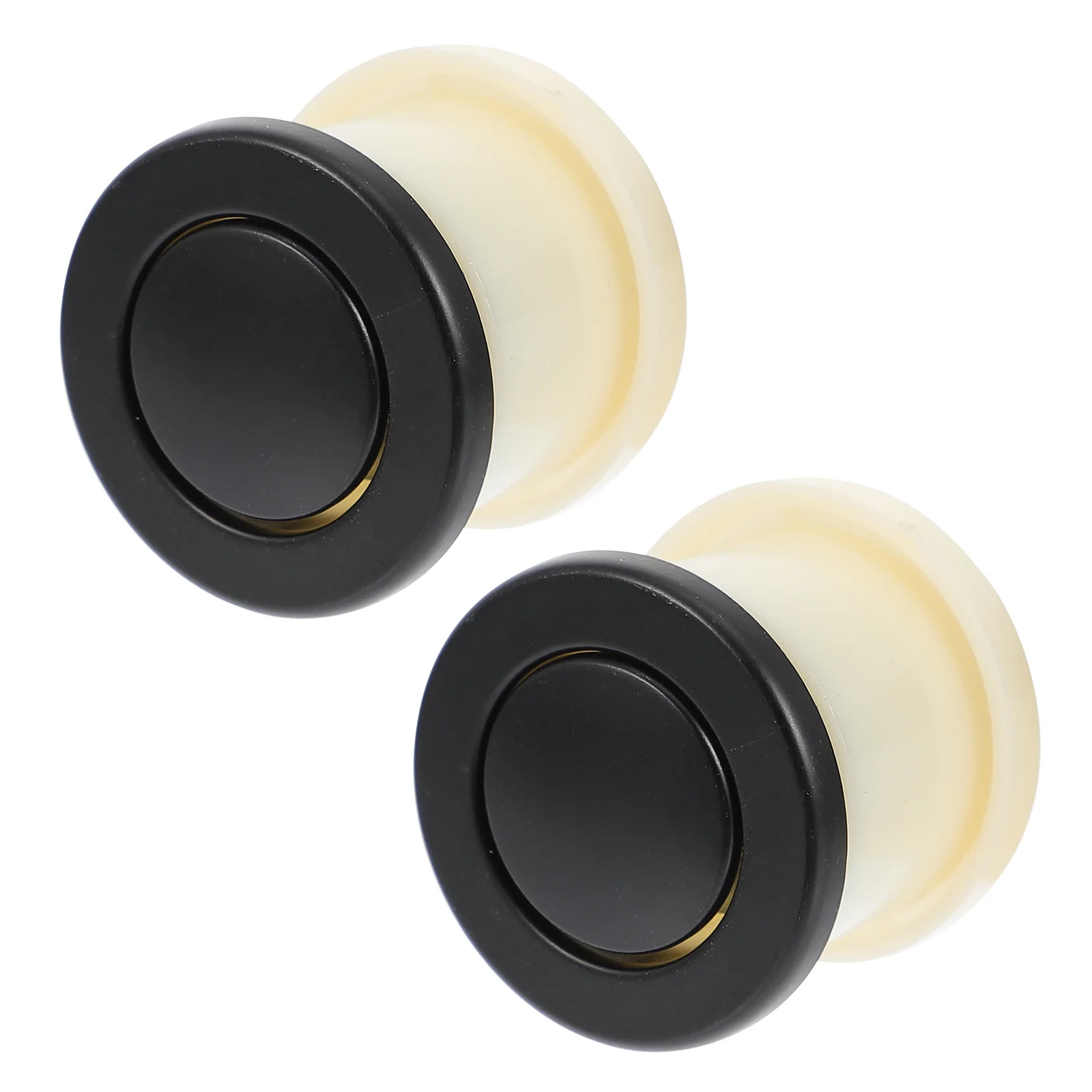 2 قطعة المقابض الربيع قابل للسحب سبائك الزنك جزءا لا يتجزأ من مقابض لقطع الأثاث خزانة درج الباب يسحب المقابض المخفية مقبض سحب مخفي #3