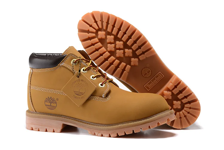 TIMBERLAND Men Women Classic 23065 Wheat Spring Yellow Ankle Boots Leather Outdoor Hiking Shoes Oversea Simple Version Eur36-46