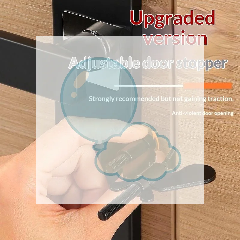 Home Security Jammers - Tope de Puerta Ajustable, Cerradura de