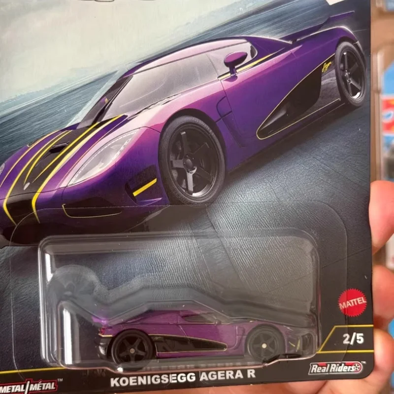 عجلات ساخنة أصلية مميزة لثقافة السيارة Koenigsegg Agera R أيقونات خالدة # 2 ألعاب سيارات معدنية قابلة للجمع 1/64 دييكاست