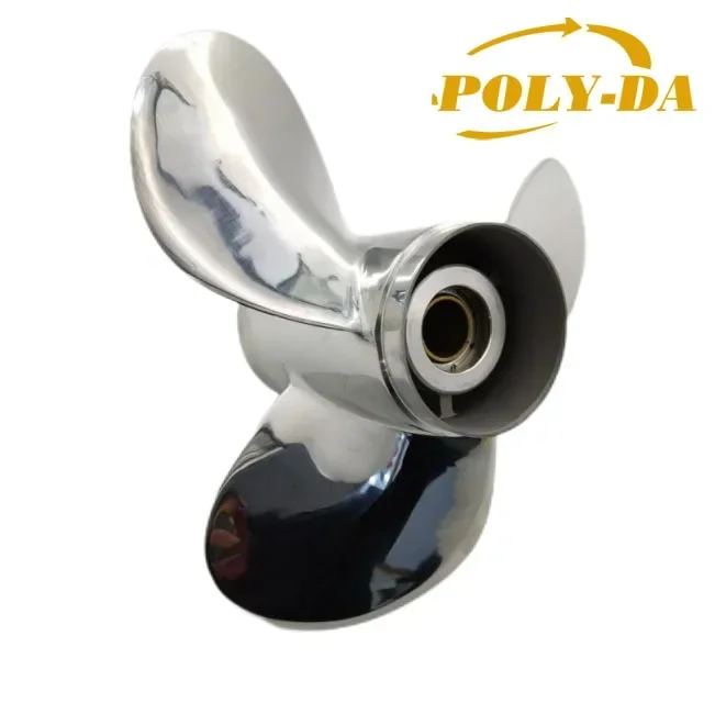 25-60HP 10 1/4X16 Stainless Steel Marine Outboard Propeller Fit For Outboard Engine