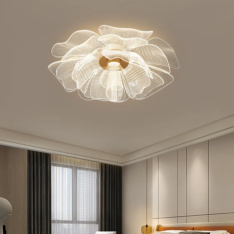 

Acrylic study bedroom light modern induction control ceiling light