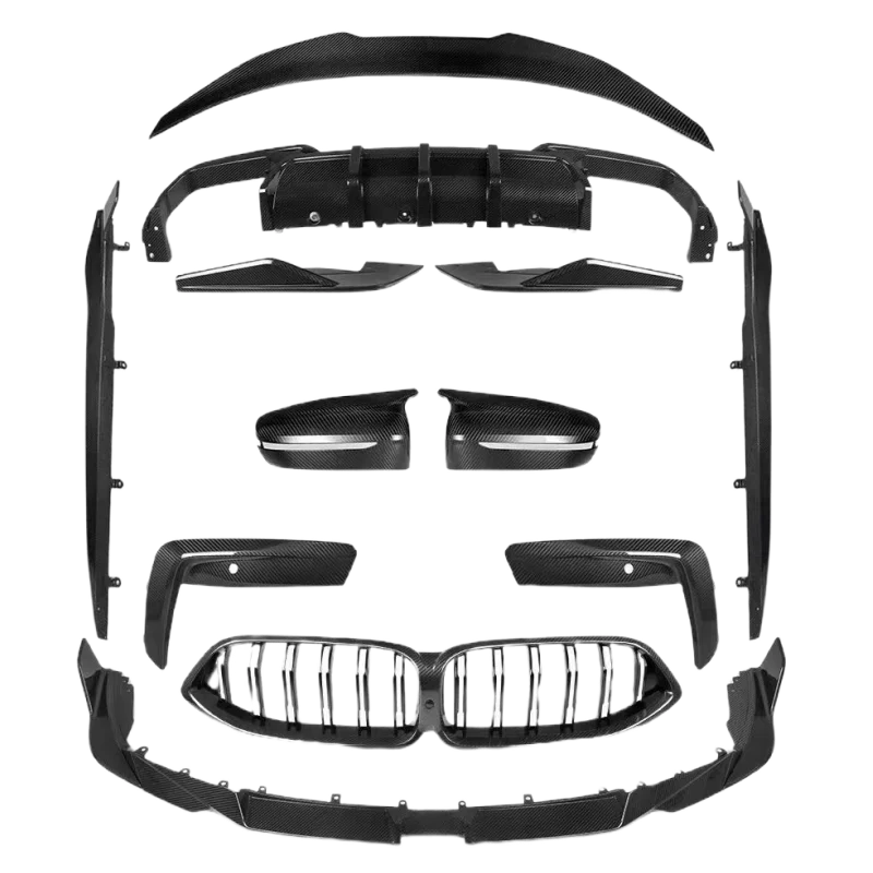 M Performance BodyKit Dry Carbon Fiber for G42 97 X3M F97 F97 GI4 GI5 G16 F9I F92 F93 G05 G08i G87 G22 G23 F87 Widebody Kit 4