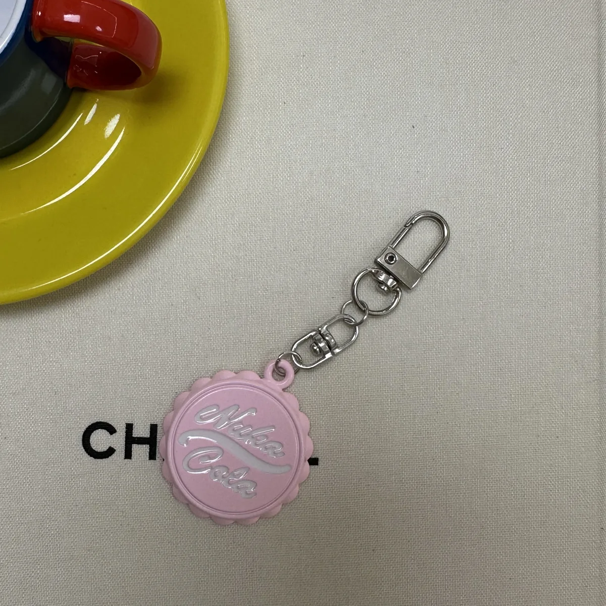 Creative Multi-Color Bottle Cap Bag Pendants, Mobile Phone Chains