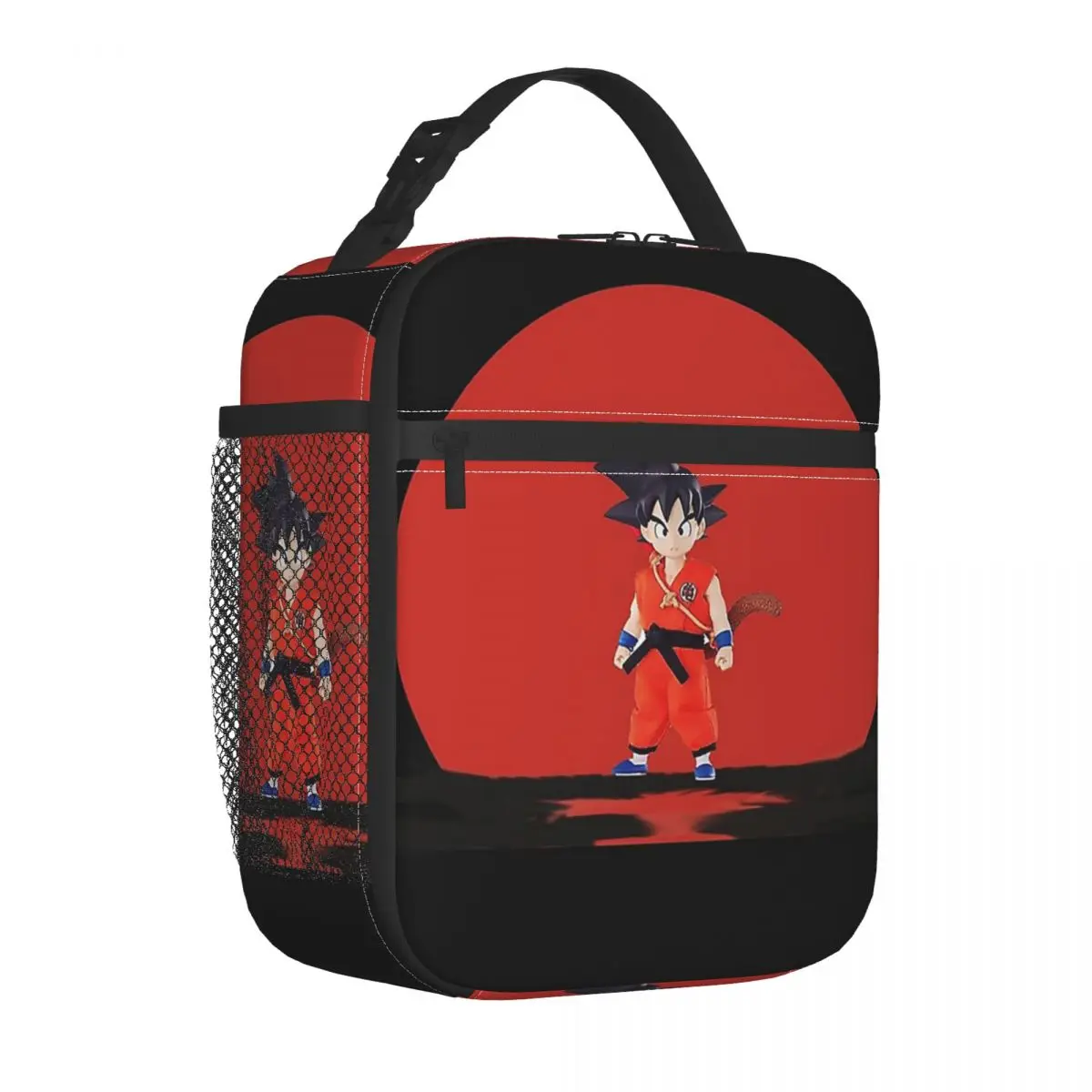 Kid Goku Horizon Dragon Ball Insulated Lunch Bags Cooler Bag Lunch Container DBZ Leakproof Tote Lunch Box Bento Pouch