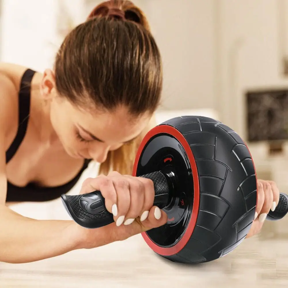 Rebound Rebound Spring Assist Ab Roller Wheel Tire Texture Grip Rubber Core Workout Machine Wide Wheel Intelligent Brake - Aliexpress Deal
