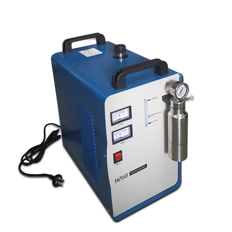 CE H260 المحمولة مولد لهب الهيدروجين ماكينة تلميع الأكريليك 150L 2 مشاعل الغاز ماكينة تلميع الأكريليك الحرة 220 فولت