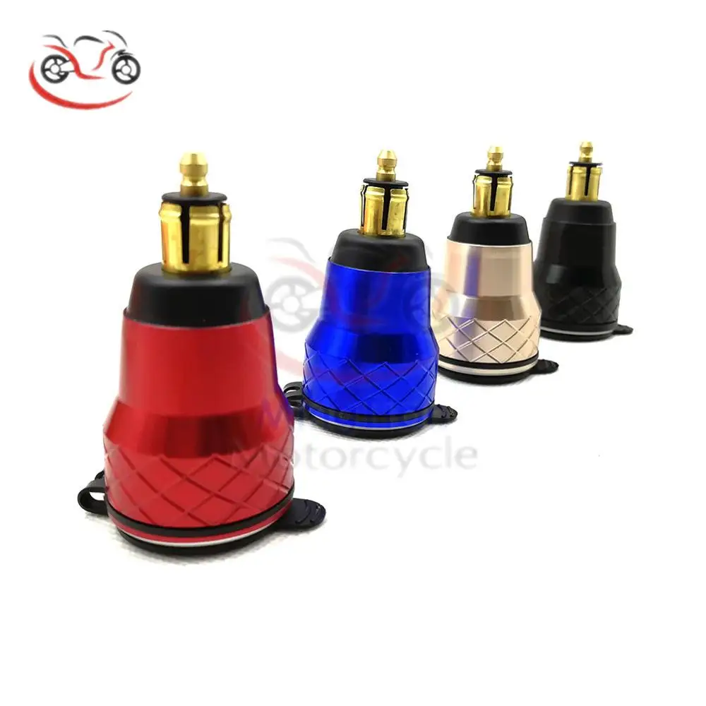 Waterproof Motorcycle Charger Plug Socket LED Display For BMW R1200GS F800GS R1250GS ADV F900R F900XR Cigarette Lighter