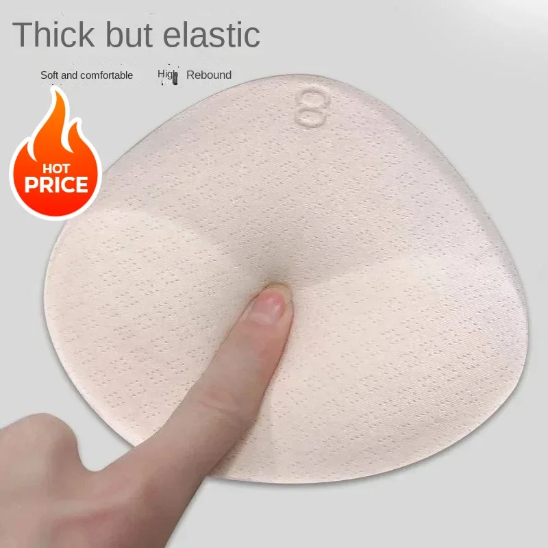 【Spots】8cm Extra thick External Expansion Chest Pad Sport Bra Lining Beautiful Back Underwear Pad Small Chest Display Large