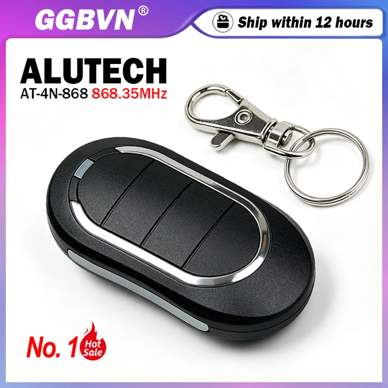New ALUTECH AT-4N 868 MHz Garage / Gate Remote Control ALUTECH AT-4N-868 Command Transmitter 868.35MHz Garage Door Opener