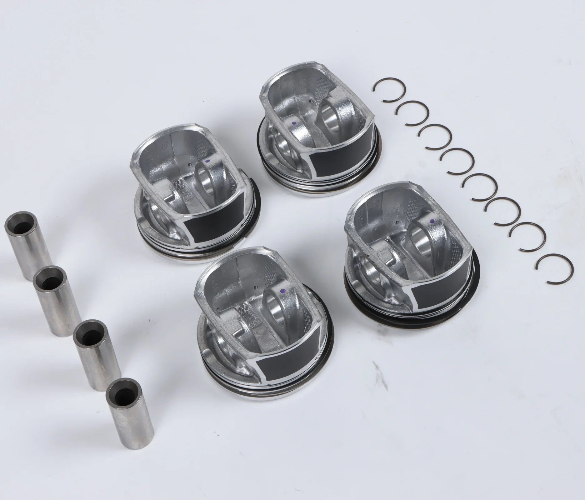 4 قطعة + 0.5 مللي متر المكبس وحلقة مجموعة 11257566019 ل 06-16 MINI N14 توربو كوبر كونتري مان محرك اكسسوارات السيارات أجزاء استبدال