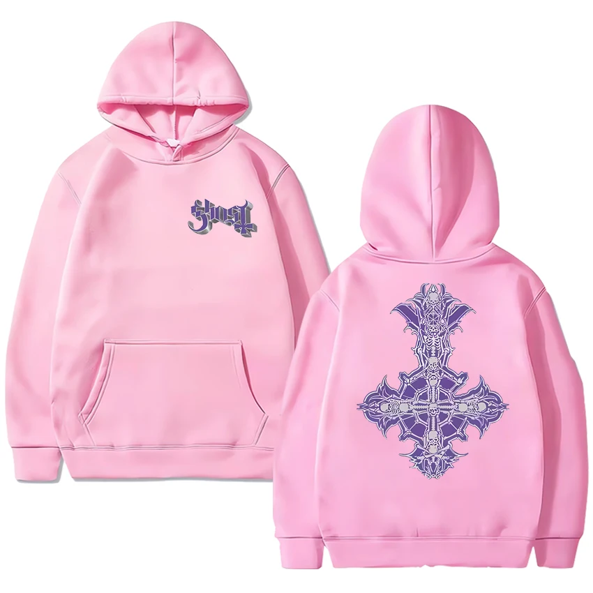 Hot Sale Ghost Skeletour World Tour 2025 New in Album streetwear Men women hip hop Hoodie Unisex Fleece Long sleeve Sweatshirt