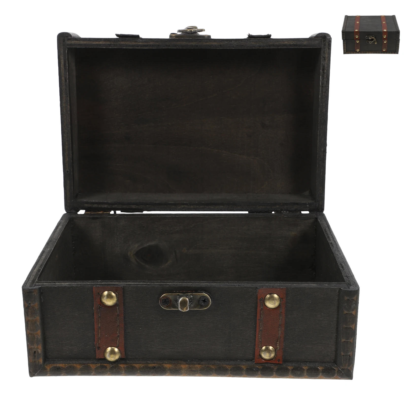 

Storage Box Vintage Decor Chest Ornament Pirate Letter Boxes Bride